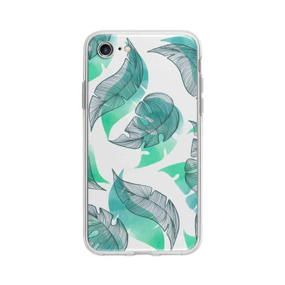 Coque Pour iPhone 7 Motif Feuilles - Coque Wiqeo 10€-15€, Estelle Adam, Feuilles, iPhone 7, Motif Wiqeo, Déstockeur de Coques Pour iPhone