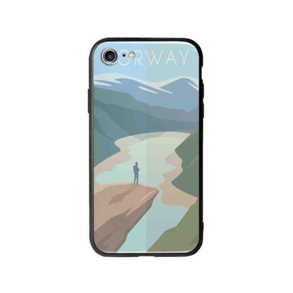 Coque Pour iPhone 7 Norvège - Coque Wiqeo 10€-15€, Illustration, iPhone 7, Robert Guillory, Voyage Wiqeo, Déstockeur de Coques Pour iPhone