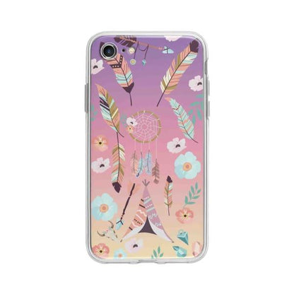 Coque Pour iPhone 7 Ornements Boho - Coque Wiqeo 10€-15€, Estelle Adam, Illustration, iPhone 7 Wiqeo, Déstockeur de Coques Pour iPhone