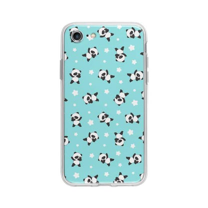 Coque Pour iPhone 7 Panda Dab - Coque Wiqeo 10€-15€, Animaux, Estelle Adam, iPhone 7, Motif Wiqeo, Déstockeur de Coques Pour iPhone