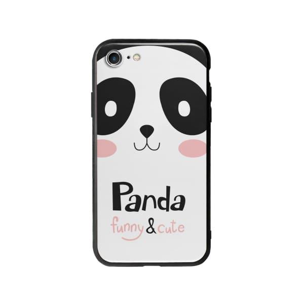 Coque Pour iPhone 7 Panda Mignon - Coque Wiqeo 10€-15€, Animaux, Géraud Fournier, iPhone 7, Mignon Wiqeo, Déstockeur de Coques Pour iPhone