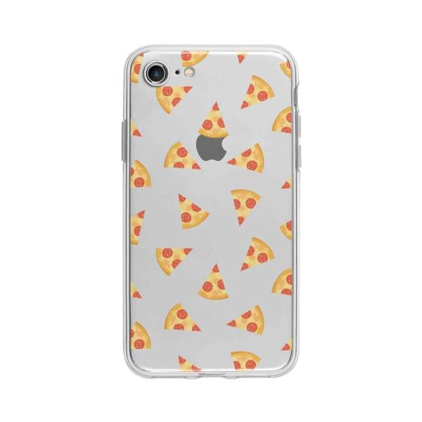 Coque Pour iPhone 7 Pizza Pepperoni - Coque Wiqeo 10€-15€, Estelle Adam, iPhone 7, Motif Wiqeo, Déstockeur de Coques Pour iPhone