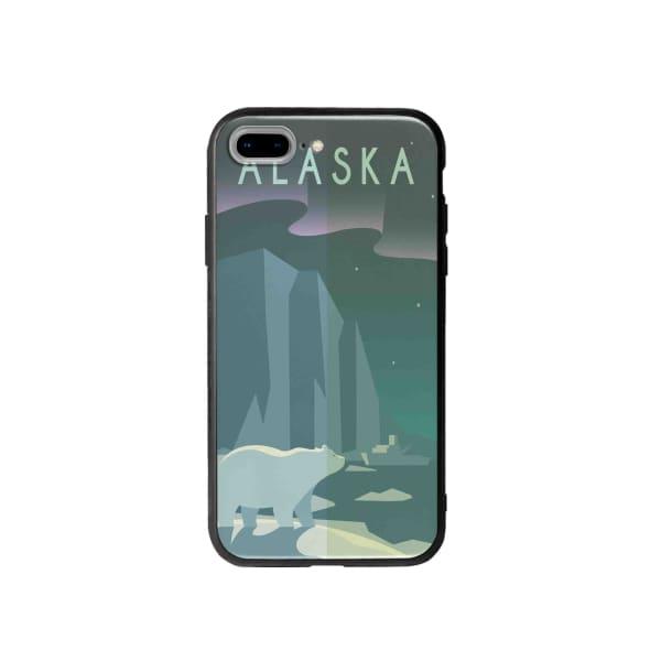 Coque Pour iPhone 7 Plus Alaska - Coque Wiqeo 10€-15€, Estelle Adam, Illustration, iPhone 7 Plus, Voyage Wiqeo, Déstockeur de Coques Pour iPhone