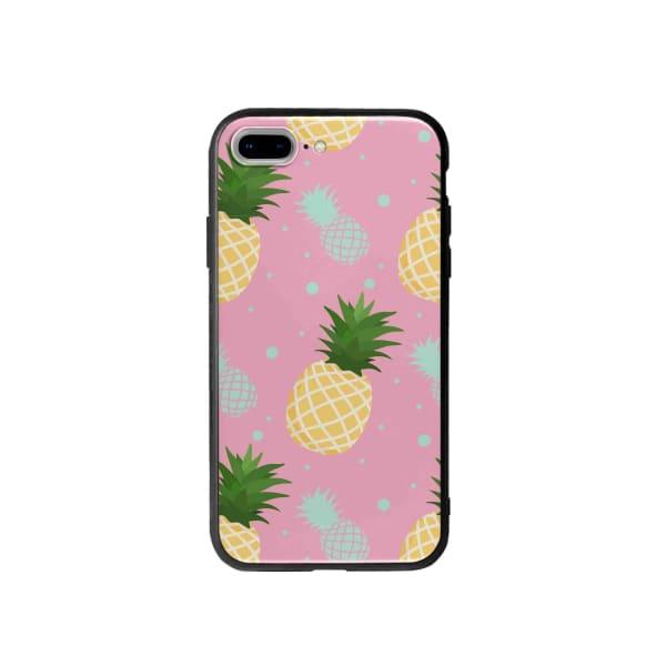 Coque Pour iPhone 7 Plus Ananas - Coque Wiqeo 10€-15€, Estelle Adam, iPhone 7 Plus, Motif Wiqeo, Déstockeur de Coques Pour iPhone