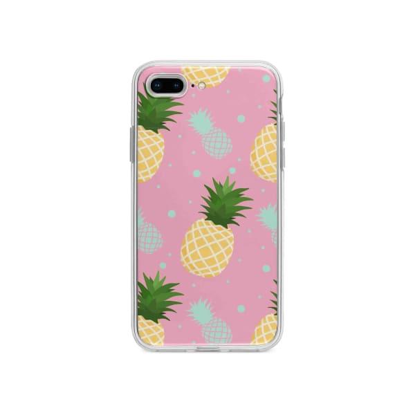 Coque Pour iPhone 7 Plus Ananas - Coque Wiqeo 10€-15€, Estelle Adam, iPhone 7 Plus, Motif Wiqeo, Déstockeur de Coques Pour iPhone