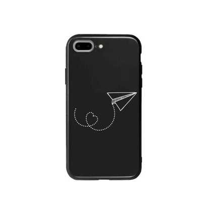 Coque Pour iPhone 7 Plus Avion en Papier - Coque Wiqeo 10€-15€, Estelle Adam, Illustration, iPhone 7 Plus Wiqeo, Déstockeur de Coques Pour iPhone