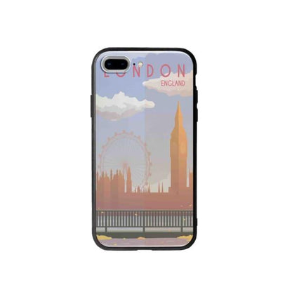 Coque Pour iPhone 7 Plus Big Ben & London Eye - Coque Wiqeo 10€-15€, Estelle Adam, Illustration, iPhone 7 Plus, Voyage Wiqeo, Déstockeur de Coques Pour iPhone