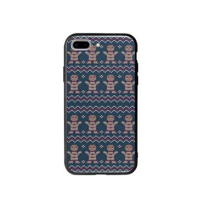 Coque Pour iPhone 7 Plus Biscuit de Noël Tricoté - Coque Wiqeo 10€-15€, Estelle Adam, iPhone 7 Plus, Motif, Noël Wiqeo, Déstockeur de Coques Pour iPhone