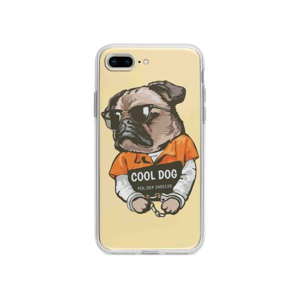 Coque Pour iPhone 7 Plus Carlin Prisonnier - Coque Wiqeo 10€-15€, Animaux, Estelle Adam, Illustration, iPhone 7 Plus Wiqeo, Déstockeur de Coques Pour iPhone