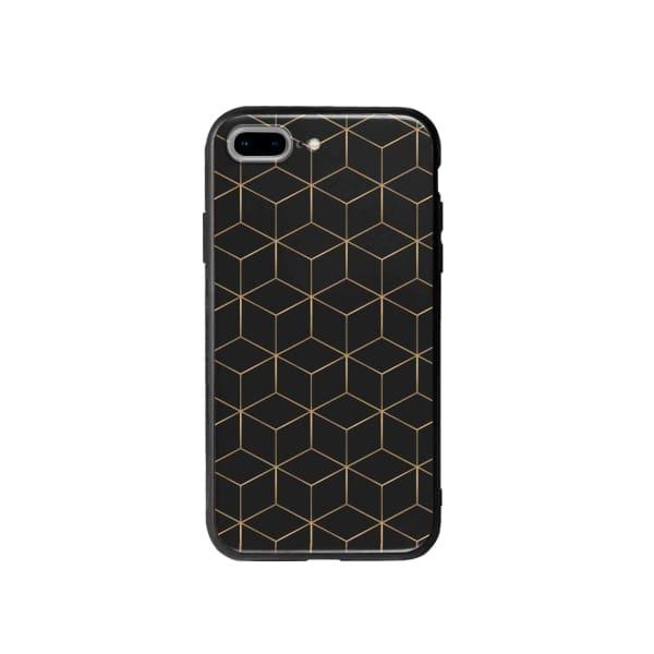 Coque Pour iPhone 7 Plus Cubes et Hexagones - Coque Wiqeo 10€-15€, Estelle Adam, iPhone 7 Plus, Motif Wiqeo, Déstockeur de Coques Pour iPhone