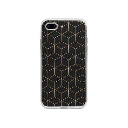 Coque Pour iPhone 7 Plus Cubes et Hexagones - Coque Wiqeo 10€-15€, Estelle Adam, iPhone 7 Plus, Motif Wiqeo, Déstockeur de Coques Pour iPhone