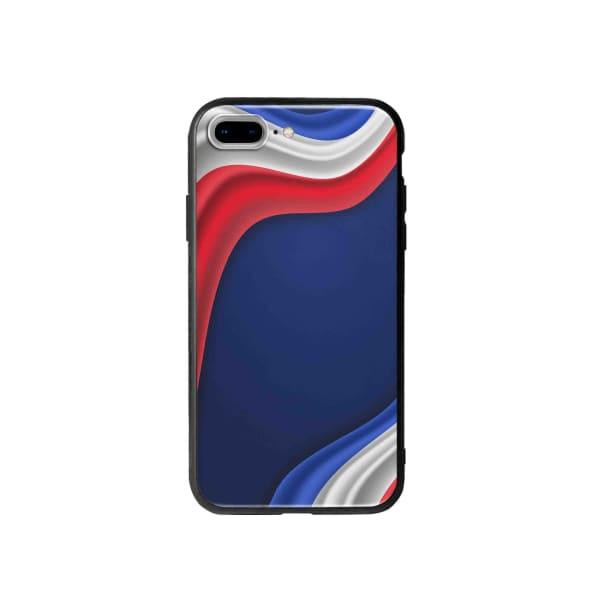 Coque Pour iPhone 7 Plus Drapeau Français - Coque Wiqeo 10€-15€, Drapeau, Estelle Adam, Illustration, iPhone 7 Plus Wiqeo, Déstockeur de Coques Pour iPhone