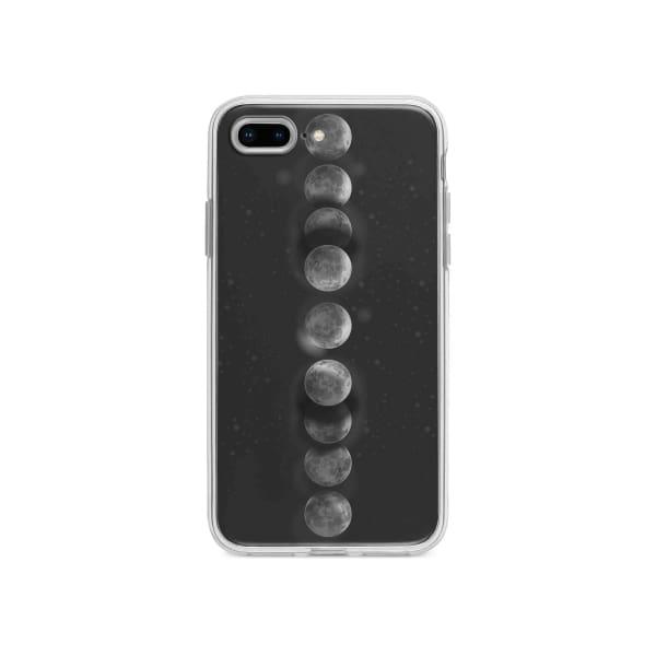 Coque Pour iPhone 7 Plus Éclipse Lunaire - Coque Wiqeo 10€-15€, Estelle Adam, Illustration, iPhone 7 Plus Wiqeo, Déstockeur de Coques Pour iPhone