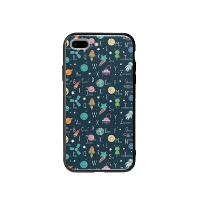 Coque Pour iPhone 7 Plus Espace Alphabet - Coque Wiqeo 10€-15€, Estelle Adam, Illustration, iPhone 7 Plus, Motif Wiqeo, Déstockeur de Coques Pour iPhone