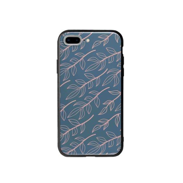 Coque Pour iPhone 7 Plus Feuillage - Coque Wiqeo 10€-15€, Estelle Adam, Feuilles, iPhone 7 Plus, Motif Wiqeo, Déstockeur de Coques Pour iPhone