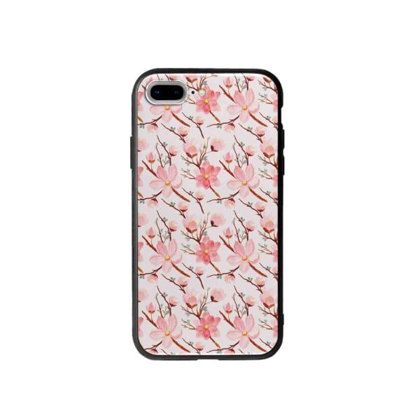 Coque Pour iPhone 7 Plus Fleur Rose - Coque Wiqeo 10€-15€, Albert Dupont, Fleur, iPhone 7 Plus Wiqeo, Déstockeur de Coques Pour iPhone