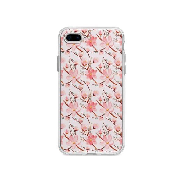 Coque Pour iPhone 7 Plus Fleur Rose - Coque Wiqeo 10€-15€, Albert Dupont, Fleur, iPhone 7 Plus Wiqeo, Déstockeur de Coques Pour iPhone