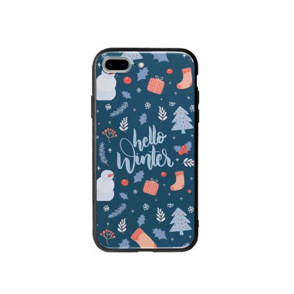 Coque Pour iPhone 7 Plus "Hello Winter" - Coque Wiqeo 10€-15€, Estelle Adam, iPhone 7 Plus, Motif Wiqeo, Déstockeur de Coques Pour iPhone