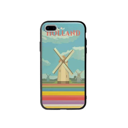 Coque Pour iPhone 7 Plus Hollande - Coque Wiqeo 10€-15€, Illustration, iPhone 7 Plus, Robert Guillory, Voyage Wiqeo, Déstockeur de Coques Pour iPhone