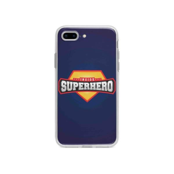 Coque Pour iPhone 7 Plus "Inside Superhero" - Coque Wiqeo 10€-15€, Estelle Adam, Illustration, iPhone 7 Plus Wiqeo, Déstockeur de Coques Pour iPhone