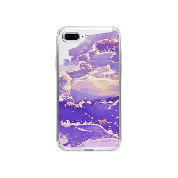 Coque Pour iPhone 7 Plus Liquide Mauve - Coque Wiqeo 10€-15€, Estelle Adam, iPhone 7 Plus, Motif Wiqeo, Déstockeur de Coques Pour iPhone