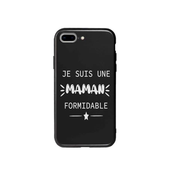 Coque Pour iPhone 7 Plus "Maman Formidable" - Coque Wiqeo 10€-15€, Géraud Fournier, iPhone 7 Plus, Mignon Wiqeo, Déstockeur de Coques Pour iPhone