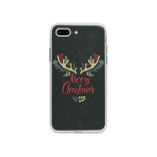 Coque Pour iPhone 7 Plus "Merry Christmas" - Coque Wiqeo 10€-15€, Estelle Adam, Illustration, iPhone 7 Plus Wiqeo, Déstockeur de Coques Pour iPhone