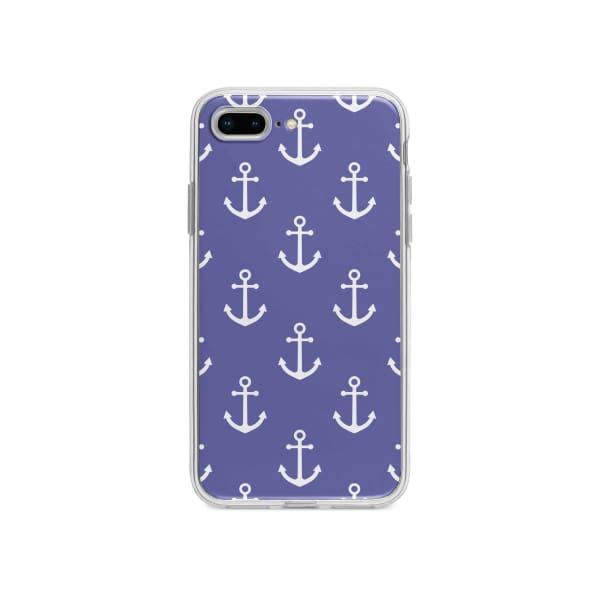 Coque Pour iPhone 7 Plus Motif Ancres - Coque Wiqeo 10€-15€, Estelle Adam, iPhone 7 Plus, Motif Wiqeo, Déstockeur de Coques Pour iPhone