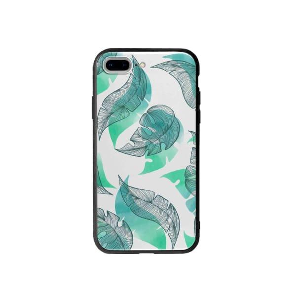 Coque Pour iPhone 7 Plus Motif Feuilles - Coque Wiqeo 10€-15€, Estelle Adam, Feuilles, iPhone 7 Plus, Motif Wiqeo, Déstockeur de Coques Pour iPhone