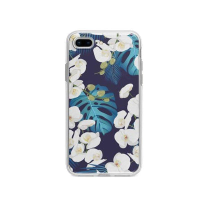 Coque Pour iPhone 7 Plus Orchidée Tropicale - Coque Wiqeo 10€-15€, Albert Dupont, Fleur, iPhone 7 Plus, Motif Wiqeo, Déstockeur de Coques Pour iPhone