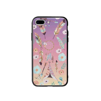 Coque Pour iPhone 7 Plus Ornements Boho - Coque Wiqeo 10€-15€, Estelle Adam, Illustration, iPhone 7 Plus Wiqeo, Déstockeur de Coques Pour iPhone