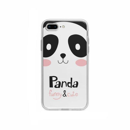 Coque Pour iPhone 7 Plus Panda Mignon - Coque Wiqeo 10€-15€, Animaux, Géraud Fournier, iPhone 7 Plus, Mignon Wiqeo, Déstockeur de Coques Pour iPhone