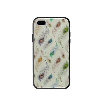 Coque Pour iPhone 7 Plus Plumes de Paon - Coque Wiqeo 10€-15€, Estelle Adam, Illustration, iPhone 7 Plus, Motif Wiqeo, Déstockeur de Coques Pour iPhone