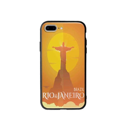 Coque Pour iPhone 7 Plus Rio de Janeiro - Coque Wiqeo 10€-15€, Estelle Adam, Illustration, iPhone 7 Plus, Voyage Wiqeo, Déstockeur de Coques Pour iPhone