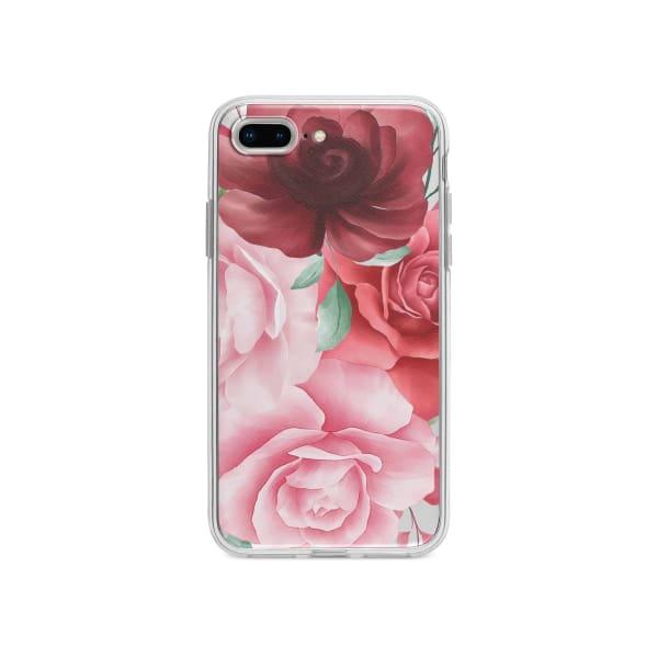 Coque Pour iPhone 7 Plus Roses - Coque Wiqeo 10€-15€, Albert Dupont, Fleur, iPhone 7 Plus Wiqeo, Déstockeur de Coques Pour iPhone