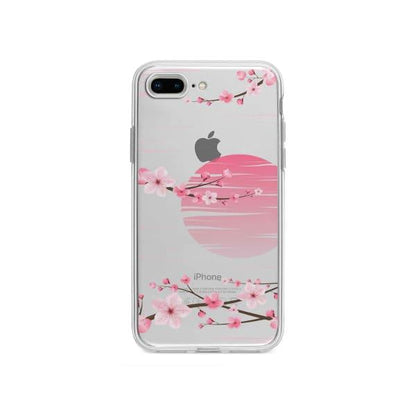 Coque Pour iPhone 7 Plus Sakura Blanc - Coque Wiqeo 10€-15€, Albert Dupont, Fleur, iPhone 7 Plus Wiqeo, Déstockeur de Coques Pour iPhone