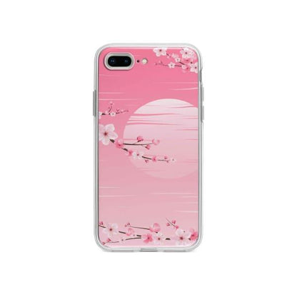 Coque Pour iPhone 7 Plus Sakura - Coque Wiqeo 10€-15€, Albert Dupont, Fleur, iPhone 7 Plus Wiqeo, Déstockeur de Coques Pour iPhone