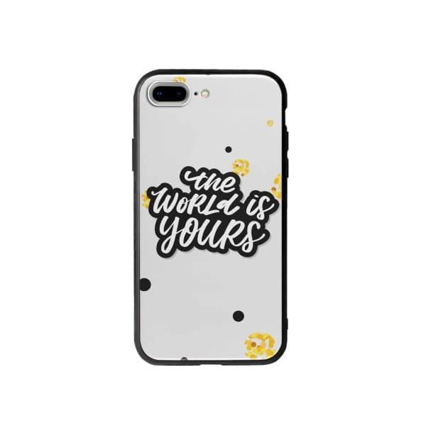 Coque Pour iPhone 7 Plus "The World Is Yours" - Coque Wiqeo 10€-15€, Estelle Adam, iPhone 7 Plus, Motif Wiqeo, Déstockeur de Coques Pour iPhone