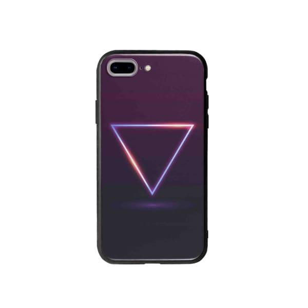 Coque Pour iPhone 7 Plus Triangle Néon - Coque Wiqeo 10€-15€, Estelle Adam, Illustration, iPhone 7 Plus, Motif Wiqeo, Déstockeur de Coques Pour iPhone