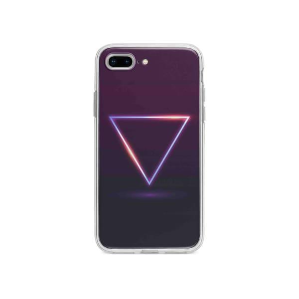 Coque Pour iPhone 7 Plus Triangle Néon - Coque Wiqeo 10€-15€, Estelle Adam, Illustration, iPhone 7 Plus, Motif Wiqeo, Déstockeur de Coques Pour iPhone