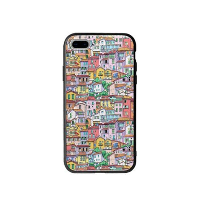 Coque Pour iPhone 7 Plus Ville - Coque Wiqeo 10€-15€, Estelle Adam, Illustration, iPhone 7 Plus Wiqeo, Déstockeur de Coques Pour iPhone