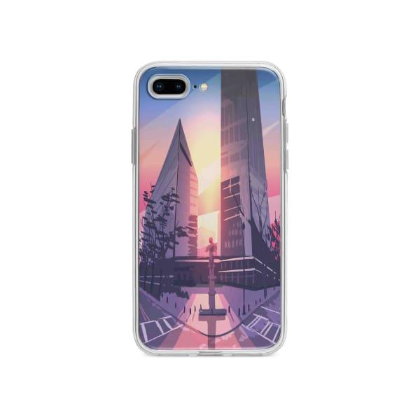 Coque Pour iPhone 7 Plus Vue Graphique - Coque Wiqeo 10€-15€, Estelle Adam, Illustration, iPhone 7 Plus, Voyage Wiqeo, Déstockeur de Coques Pour iPhone