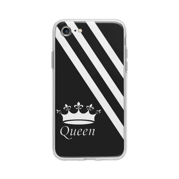 Coque Pour iPhone 7 Queen - Coque Wiqeo 10€-15€, Estelle Adam, iPhone 7, Motif Wiqeo, Déstockeur de Coques Pour iPhone