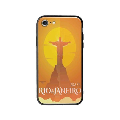 Coque Pour iPhone 7 Rio de Janeiro - Coque Wiqeo 10€-15€, Estelle Adam, Illustration, iPhone 7, Voyage Wiqeo, Déstockeur de Coques Pour iPhone