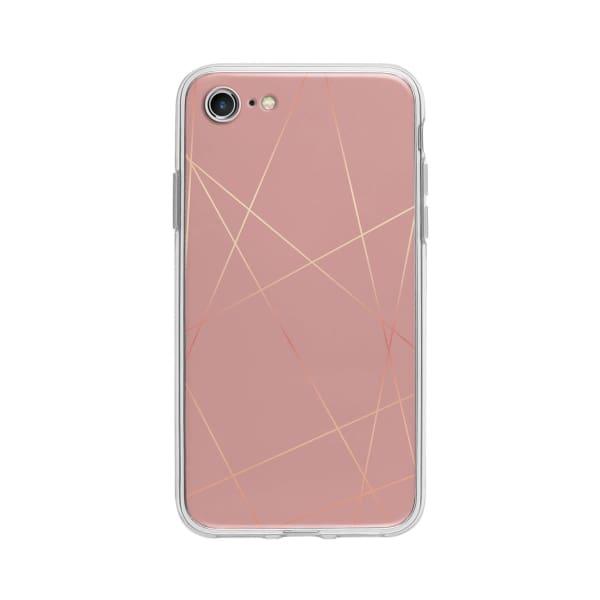 Coque Pour iPhone 7 Rose Hollywood - Coque Wiqeo 10€-15€, Estelle Adam, iPhone 7, Motif Wiqeo, Déstockeur de Coques Pour iPhone