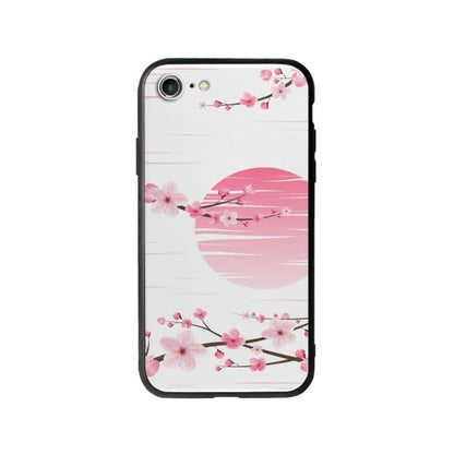 Coque Pour iPhone 7 Sakura Blanc - Coque Wiqeo 10€-15€, Albert Dupont, Fleur, iPhone 7 Wiqeo, Déstockeur de Coques Pour iPhone