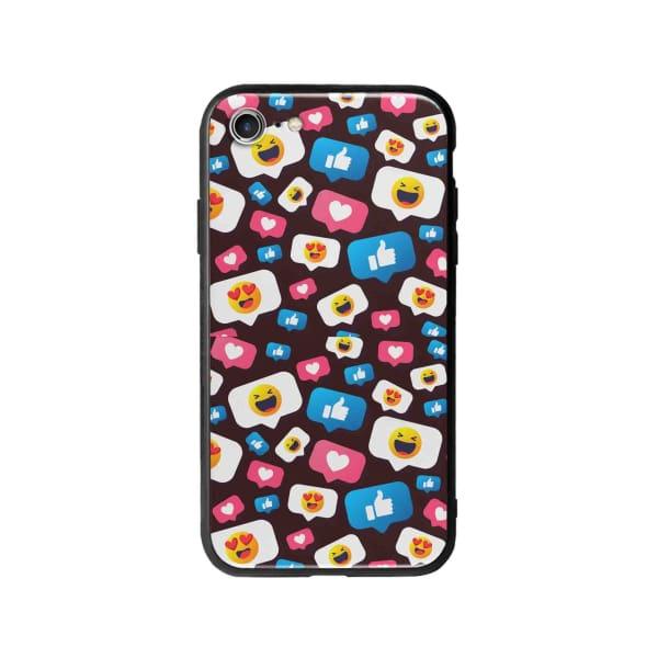 Coque Pour iPhone 7 Smileys - Coque Wiqeo 10€-15€, Géraud Fournier, iPhone 7, Mignon, Motif Wiqeo, Déstockeur de Coques Pour iPhone