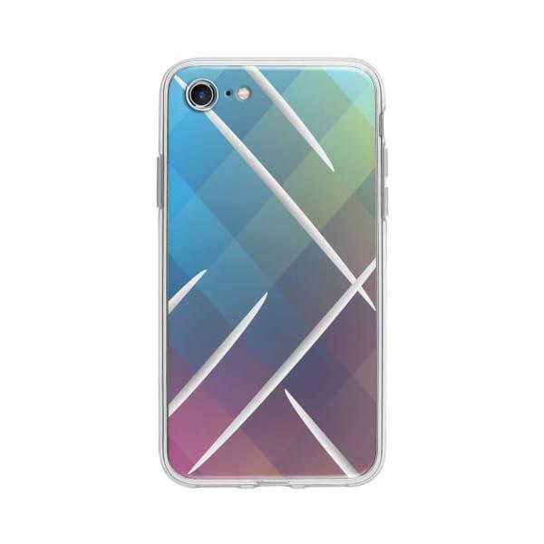 Coque Pour iPhone 7 Teintes Abstraites - Coque Wiqeo 10€-15€, Estelle Adam, iPhone 7, Motif Wiqeo, Déstockeur de Coques Pour iPhone