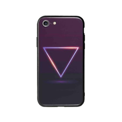 Coque Pour iPhone 7 Triangle Néon - Coque Wiqeo 10€-15€, Estelle Adam, Illustration, iPhone 7, Motif Wiqeo, Déstockeur de Coques Pour iPhone