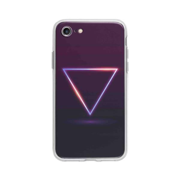 Coque Pour iPhone 7 Triangle Néon - Coque Wiqeo 10€-15€, Estelle Adam, Illustration, iPhone 7, Motif Wiqeo, Déstockeur de Coques Pour iPhone